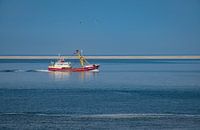 Fishing vessel passes
