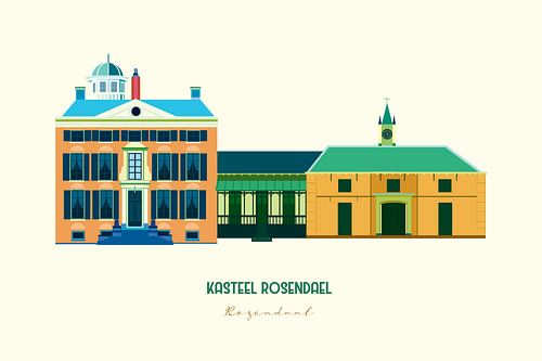 Rosendael Castle by Stedenkunst