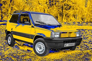 Fiat Panda 4x4 in giallo