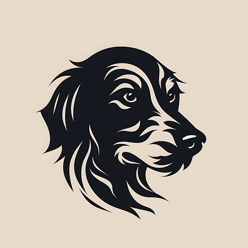 Vector image Dog