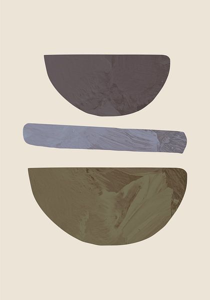 Collage 02 Beige by Pictufy Studio