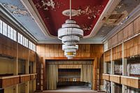 photo of an abandoned ballroom ( urbex )