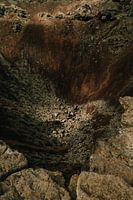 The dormant volcano of Lanzarote