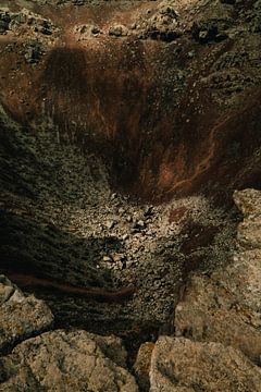 Der erloschene Vulkan von Lanzarote von Jim Abbring
