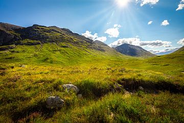 Les magnifiques montagnes des Highlands écossais sur René Holtslag