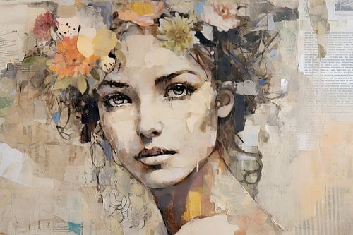 Zoë | Portrait Collage