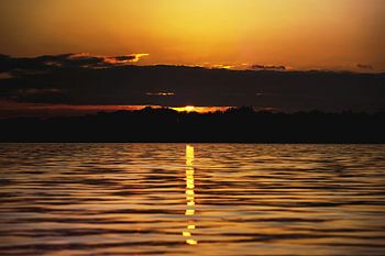 Sonnenuntergang am See