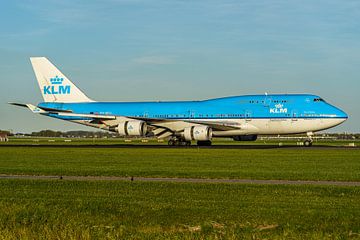 KLM Boeing 747-400 jumbojet. van Jaap van den Berg