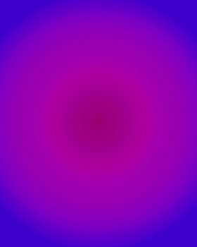 Retro 70er Jahre Neon Kunst. Abstrakter Farbverlauf in Lila und Blau