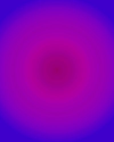 Retro jaren 70 neon kunst. Abstract verloop in paars en blauw