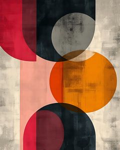 Formes et lignes modernes et abstraites