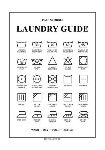 Guide de la blanchisserie