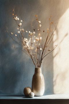 Dried Flowers in Warm Light no.1 by Studio BB