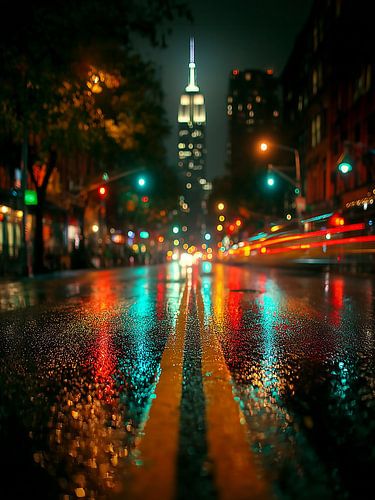 Reflets de l'Empire à minuit