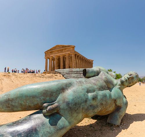 Tal der Tempel, Griechische Tempel und Ruïnen, Agrigento, Sizilien, Italien