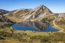 Enol Lake in Covadonga, Asturias, Spain by PhotoCluster