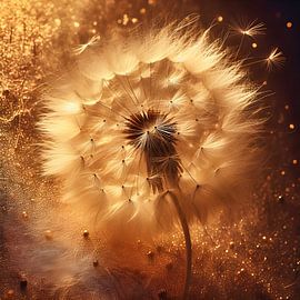 Fluffy dandelion by Jessica Berendsen