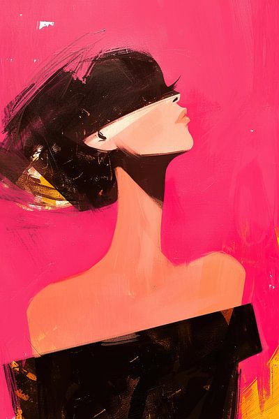 Portrait moderne et minimaliste par La collection ARTEO