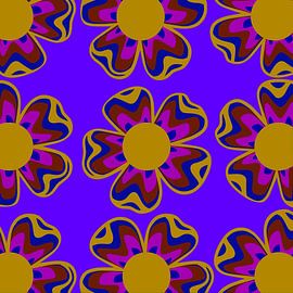 Flowers market by Mad Dog Art