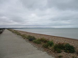 Het kanaal bij Engeland vlakbij Dover