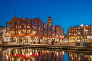 Alphen aan den Rijn in der Nacht