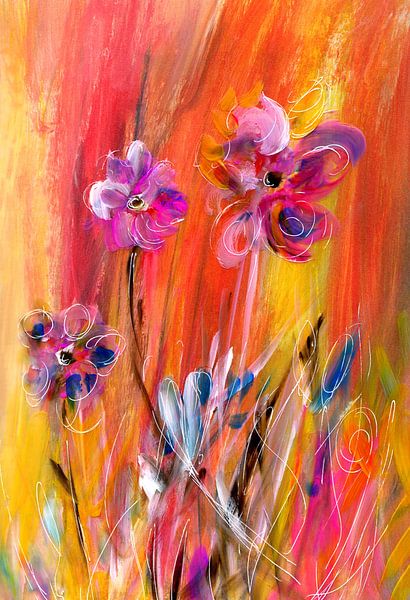 Frühlingsfroh 1 -Stillleben - De lente gelukkig von Claudia Gründler