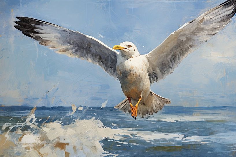 Seagull | Gull by Wonderful Art