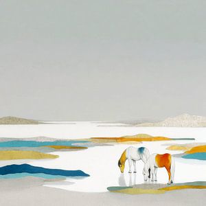 Icelandic Horses in Silence