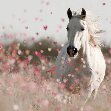 Pferd in Verbindung von Vlindertuin-Art