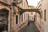 Quiet street in Lisbon