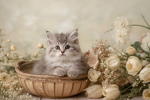 Maine Coon kitten Romantic