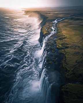 Iceland from above by fernlichtsicht