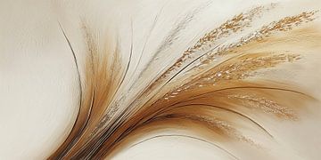 Abstracte pluimen van Bert Nijholt