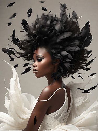 De donkere engel surrealisme