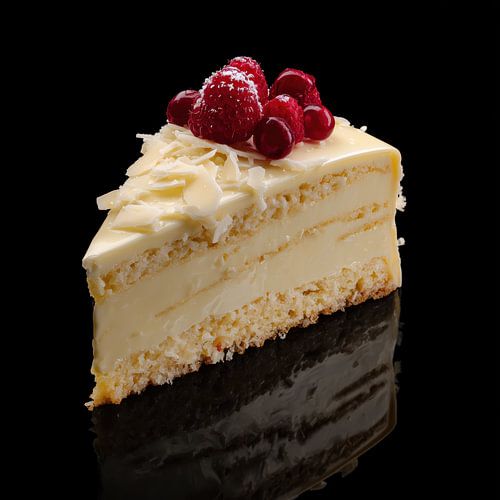 Weißer Schokoladenkuchen