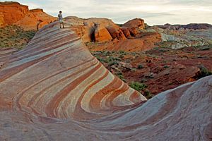 Fire Wave, Valley of Fire van Antwan Janssen