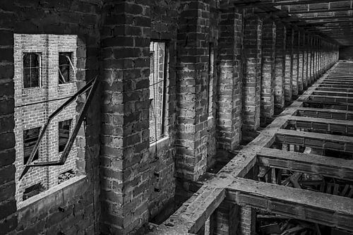 Stone and pipes factory