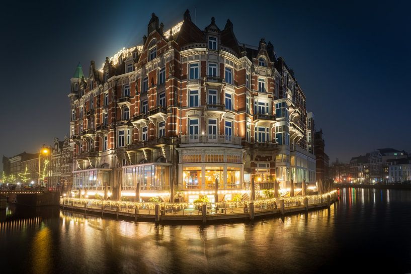 Title: De L'Europe Amsterdam - An Enchanting Evening Experience by Bart Ros