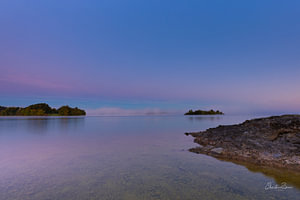 Ein Morgen in zarten Pastellfarben am Staffelsee