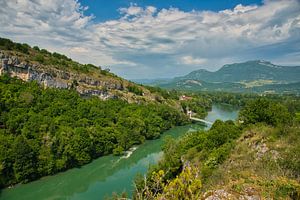 Gorges de Balme bei Yenne in Savoie