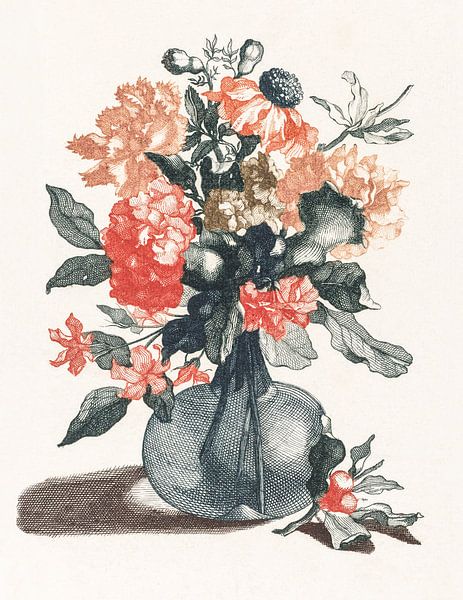 Blumen in einer Vase, Johan Teyler von Meisterhafte Meister