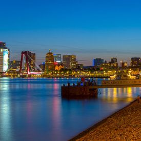 Panorama Rotterdam van Patrick Blom