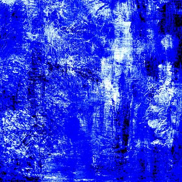 abstrakte Malerei  blau   zeitgenössische Kunst