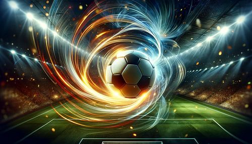 Voetbalvortex: energiestroom in de stadionverlichting