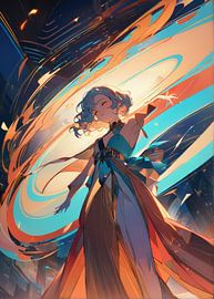 Celestial Ascendance by atiq art