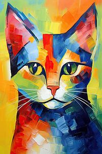 Katze abstrakt