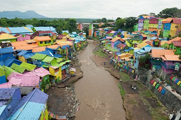 Kampung Wisata Jodipan Malang van Richard Wareham