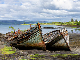 The shipwrecks at Salen on Mull, Scotland (6/8)