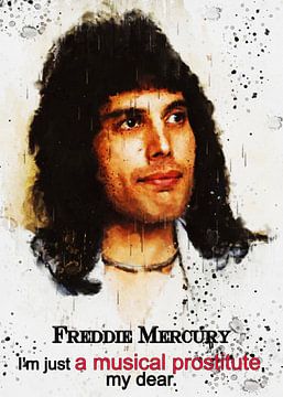Freddie Mercury - Ik ben gewoon een muzikale prostituee van Gunawan RB