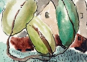 Arthur Dove - House with Trees (1934)
